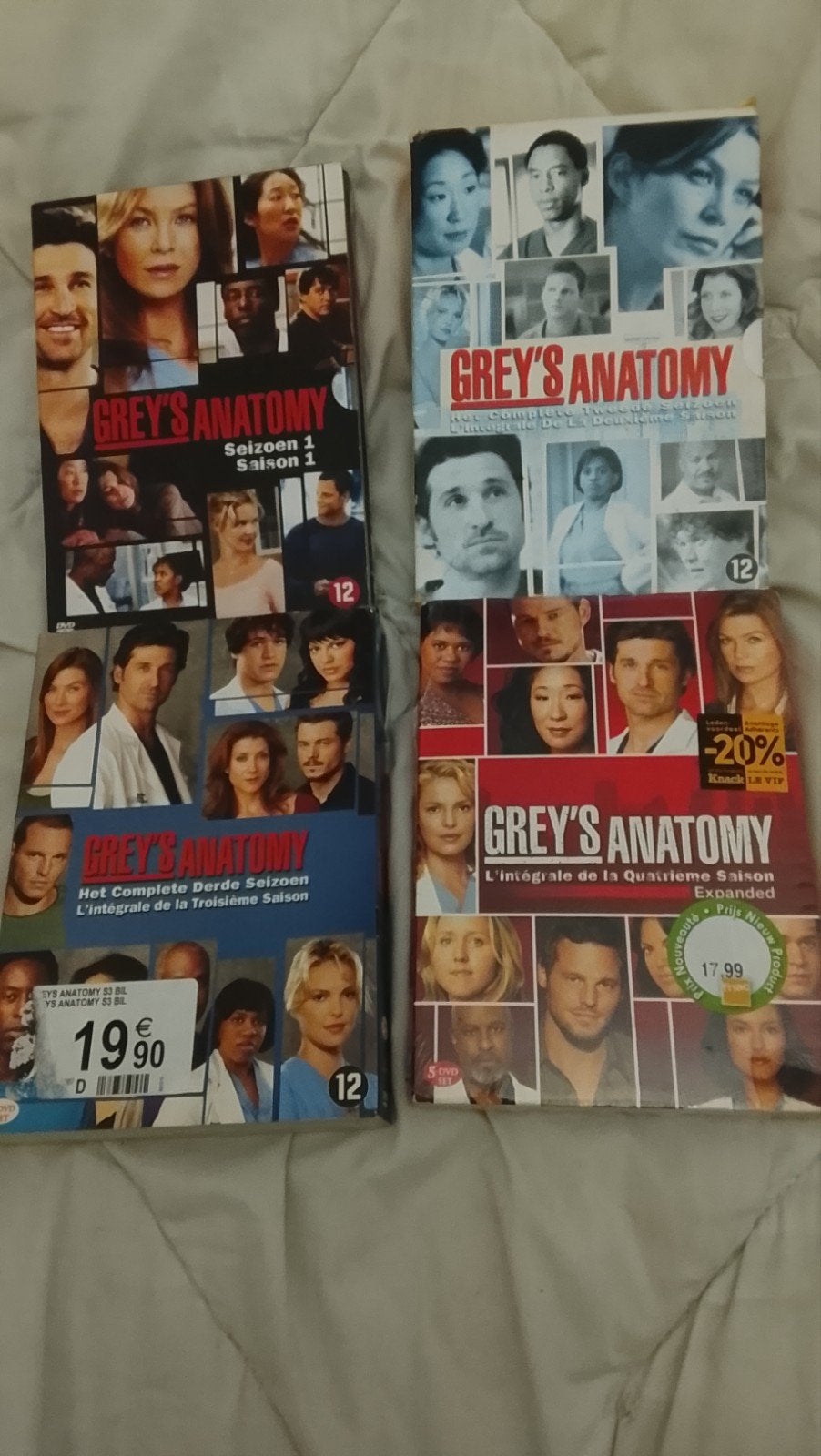 DVD Grey's Anatomy, CD & DVD, Enlèvement ou Envoi, Comme neuf, Coffret ou édition complète