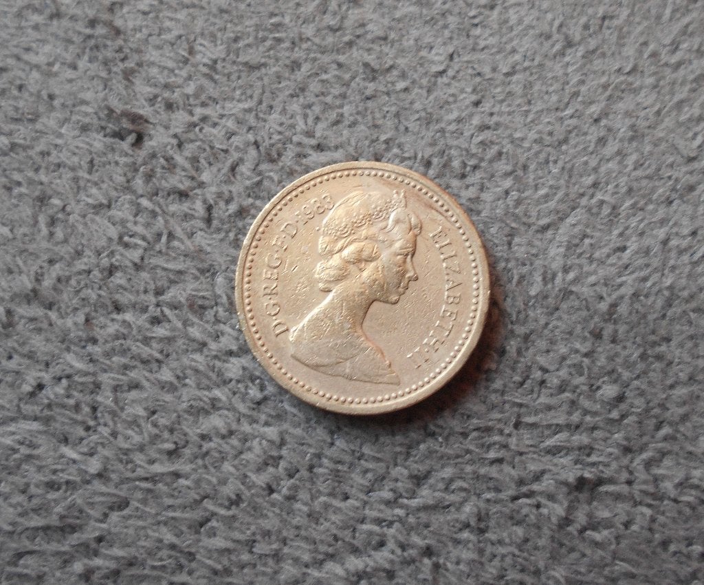 ancienne pièce de monnaie Angleterre 1 pound 1983, Enlèvement ou Envoi, Autres pays, Monnaie en vrac