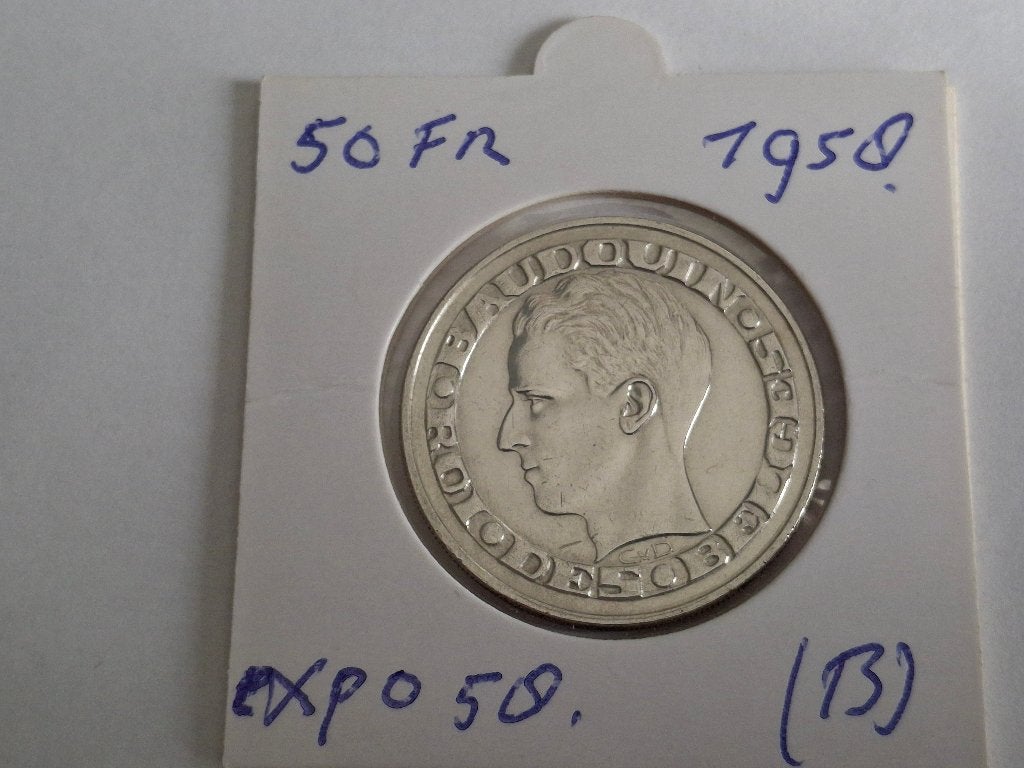 Frank, Zilver, Ophalen of Verzenden, Losse munt, Zilver