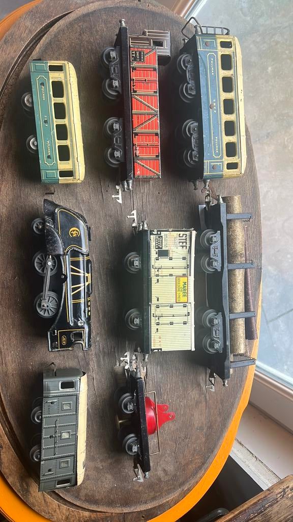 Trains miniatures JEP en canettes, Hobby & Loisirs créatifs, Trains miniatures | Échelles Autre, Enlèvement, Utilisé, Set de Trains