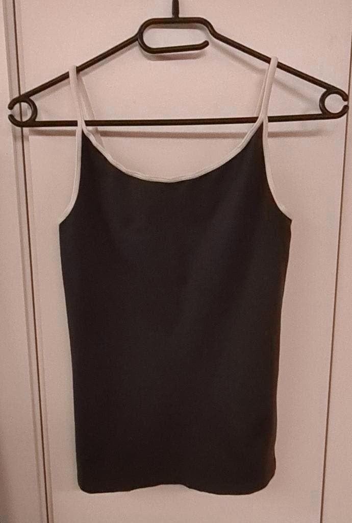 Hemdje in aangename stretchstof (antraciet), maat XS, Kleding | Dames, Topjes, Ophalen of Verzenden, Maat 34 (XS) of kleiner, Grijs