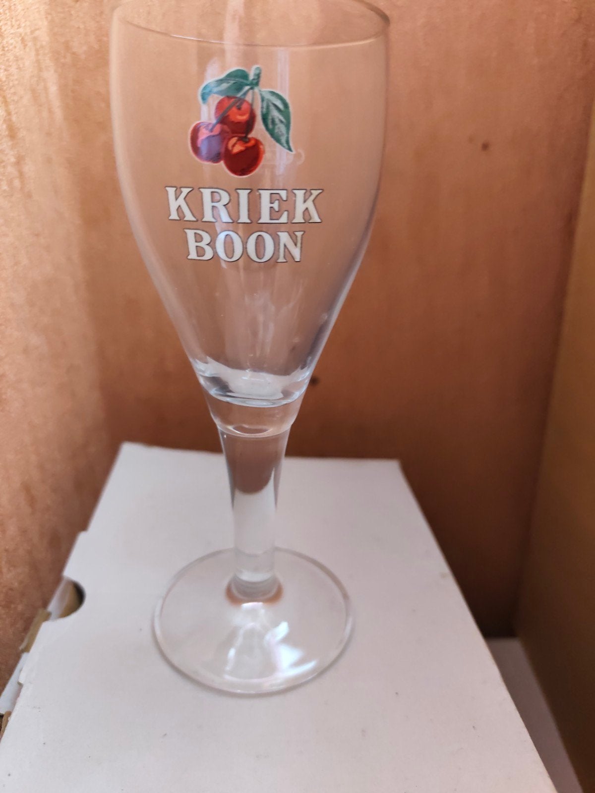 kriek boon glazen, Verzamelen, Ophalen of Verzenden