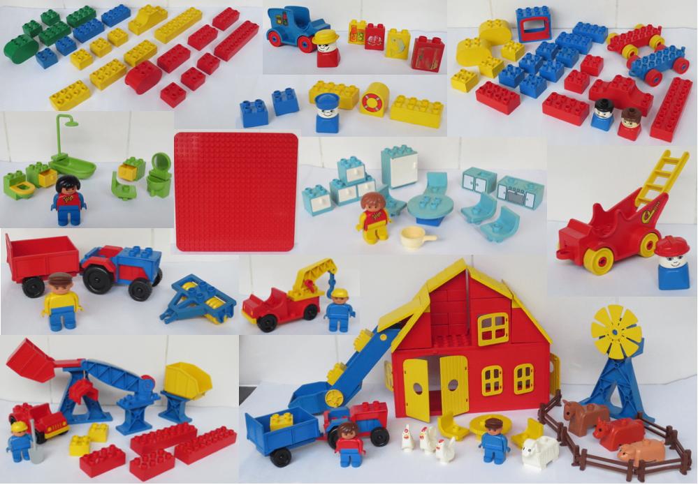 Lot DUPLO Vintage speelgoed, Ophalen, Gebruikt, Duplo, Meerdere sets