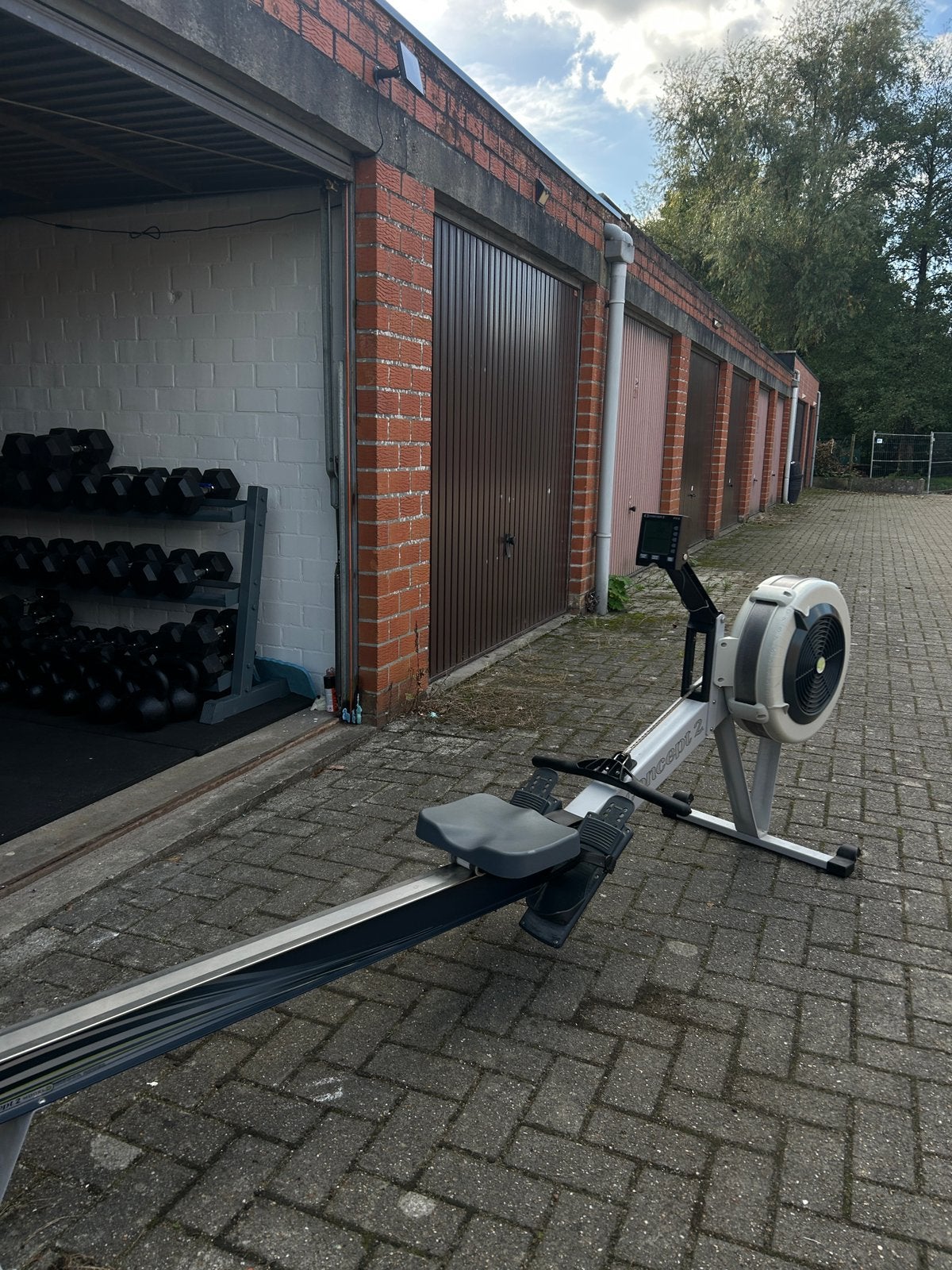 Concept 2 roeitrainer/Model D, Sport en Fitness, Ophalen, Overige materialen, Benen, Zo goed als nieuw
