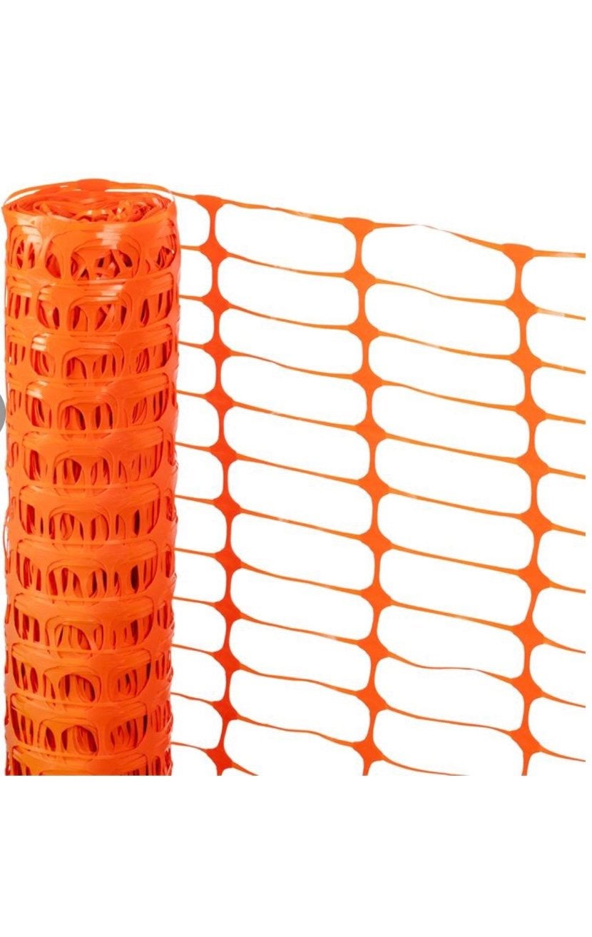 Afzetgaad oranje +-10m, Ophalen, Zo goed als nieuw