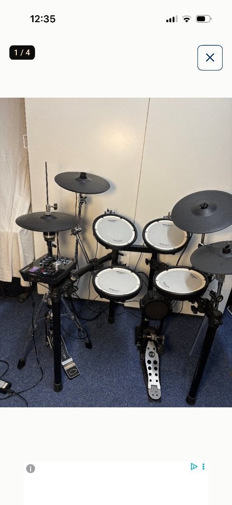 Roland TD25 Mesh Heads elektrisch drumstel, Ophalen, Zo goed als nieuw, Roland, Elektronisch
