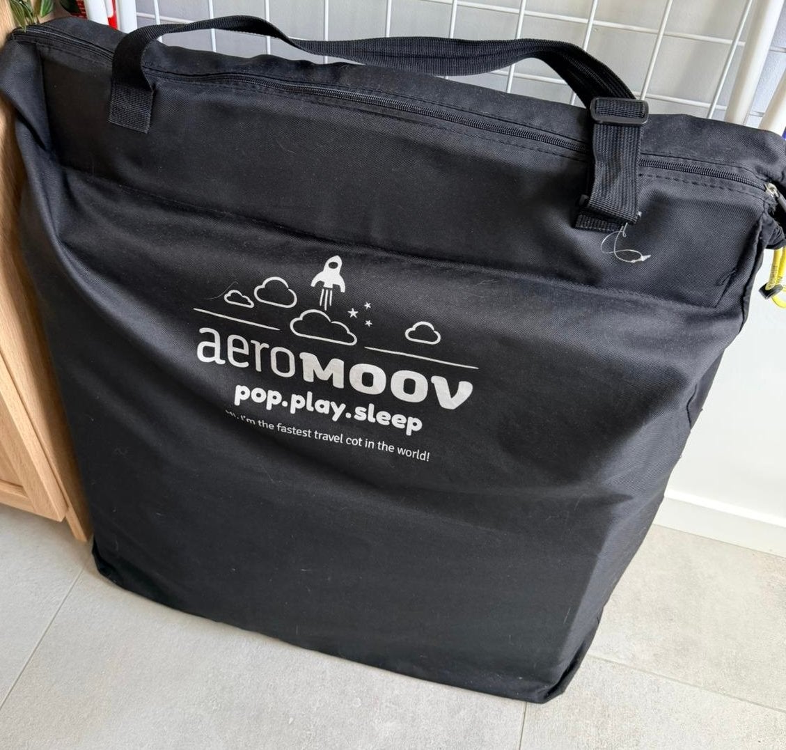Aeromoov reisbed, Ophalen, Zo goed als nieuw