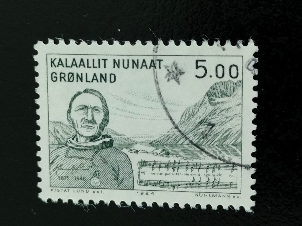 Groenland 1984 - Henrik Lund, Verzenden, Denemarken, Gestempeld