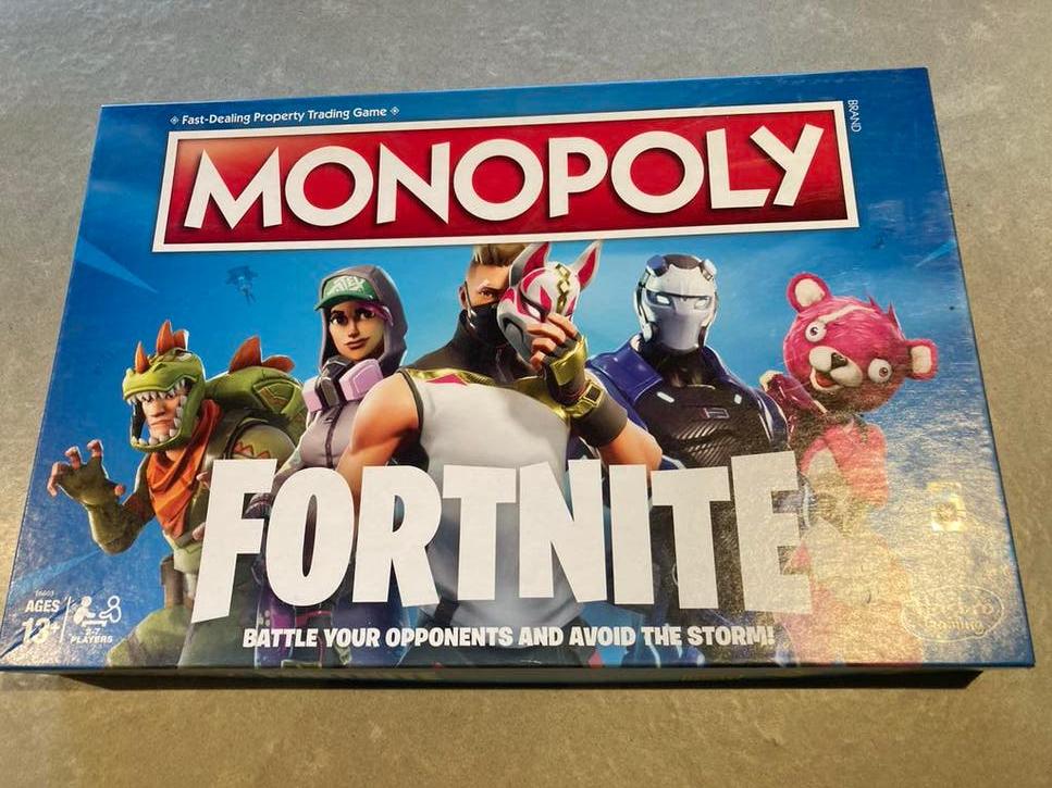 Monopoly Fortnite, Ophalen of Verzenden, Gebruikt