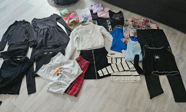 Lot de vêtements fille 12-13 ans, Enlèvement ou Envoi, Comme neuf, Fille, Pantalon