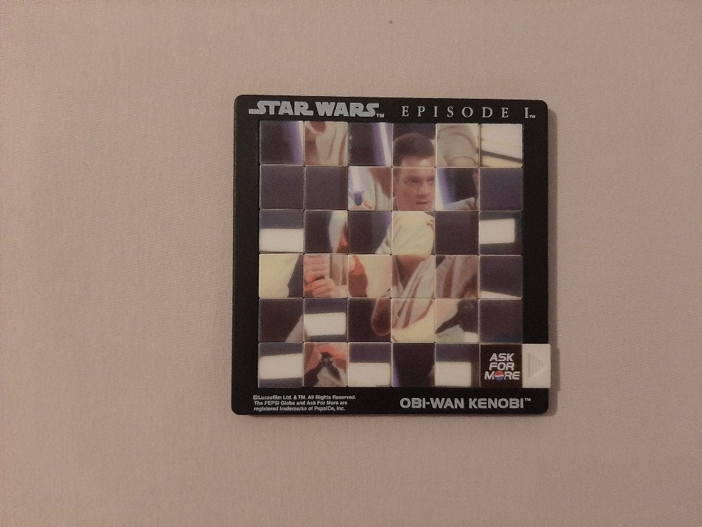 Un puzzle coulissant de Star Wars, Enlèvement ou Envoi