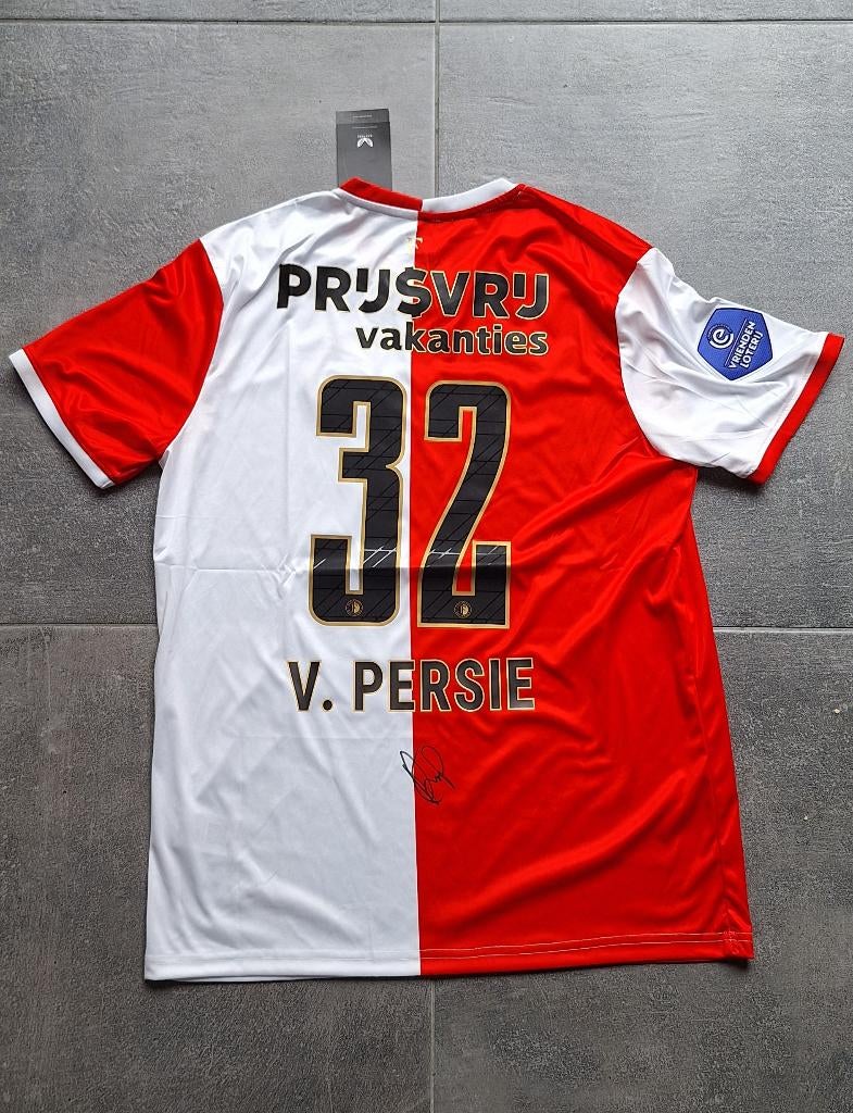 Shirt voetbaltrui + handtekening Robin van Persie Feyenoord, Verzenden, Nieuw, Shirt