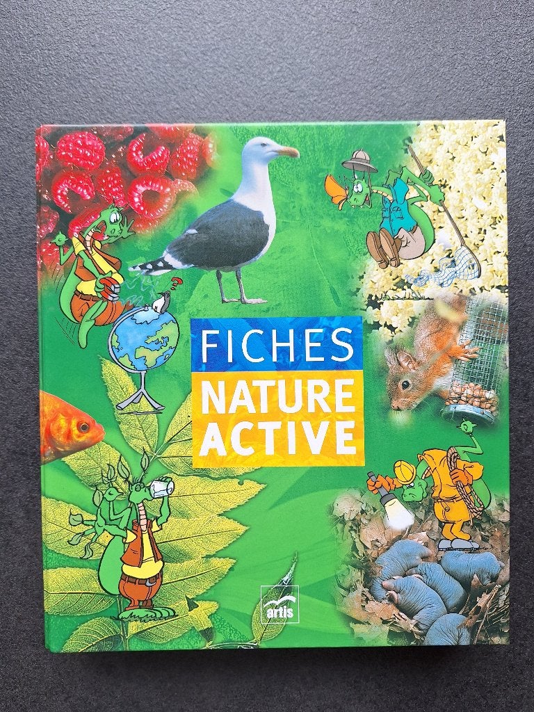 48 Fiches Nature Active /artis dans son classeur d'origine, Boeken, Kinderboeken | Jeugd | onder 10 jaar, Zo goed als nieuw, Non-fictie