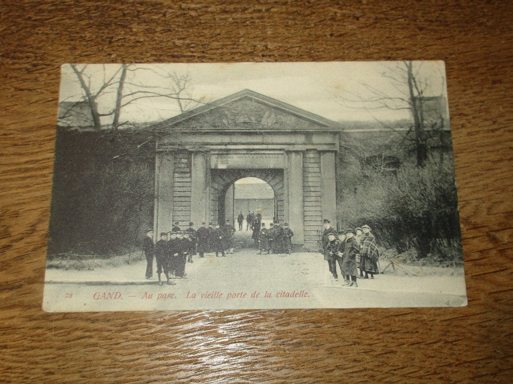 POSTKAART GENT GAND AU PARC VIEILLE PORTE CITADELLE, Verzamelen, Ophalen of Verzenden, Ongelopen, Oost-Vlaanderen