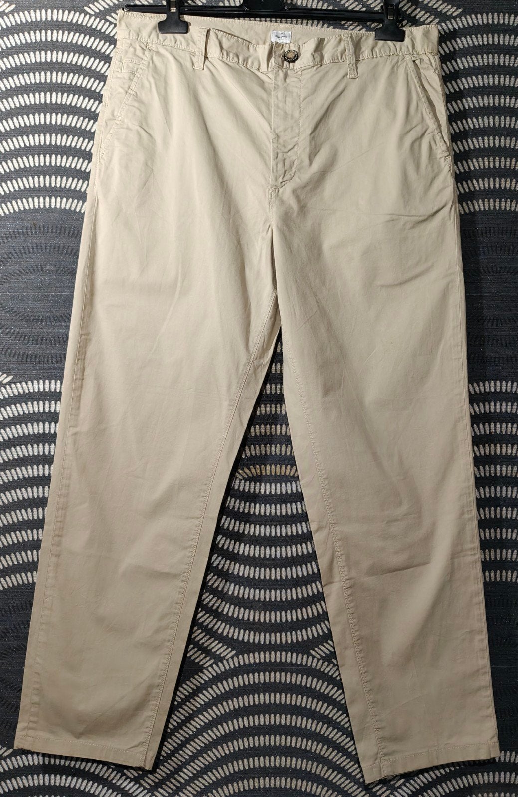 Pantalon chino beige homme Pepe Jeans London coupe loose, Kleding | Heren, Broeken en Pantalons, Beige, Maat 56/58 (XL), Ophalen of Verzenden