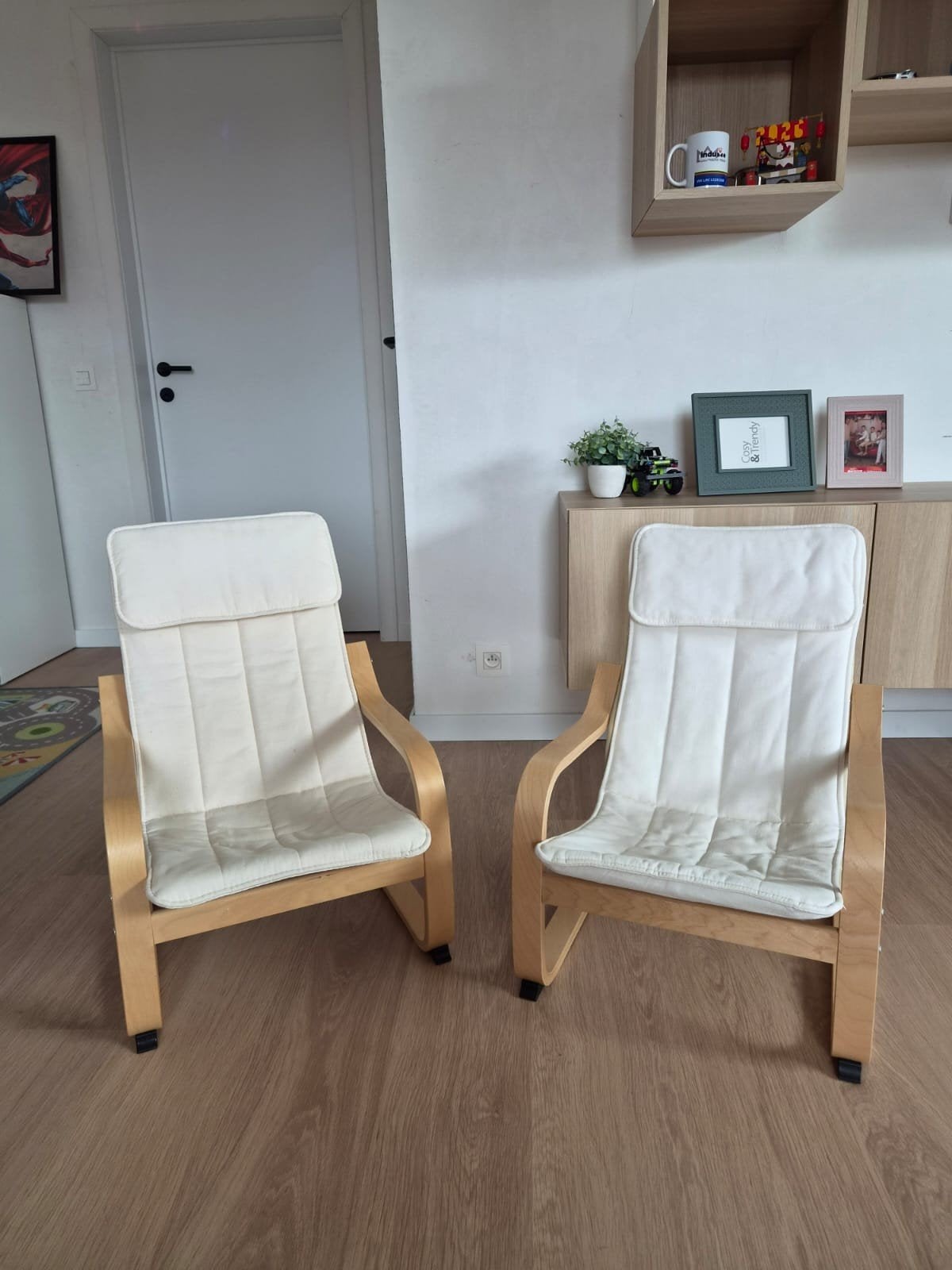 Kinderzetel ikea - 2 stuks, Huis en Inrichting, Fauteuils, Ophalen
