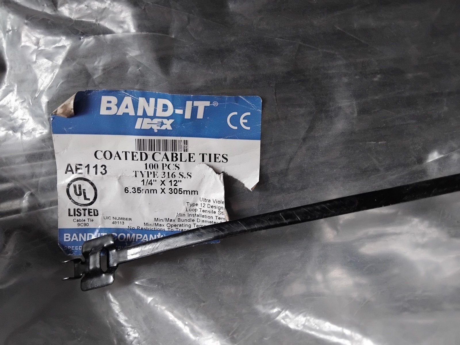 BAND-IT serres câble en inox, Enlèvement ou Envoi