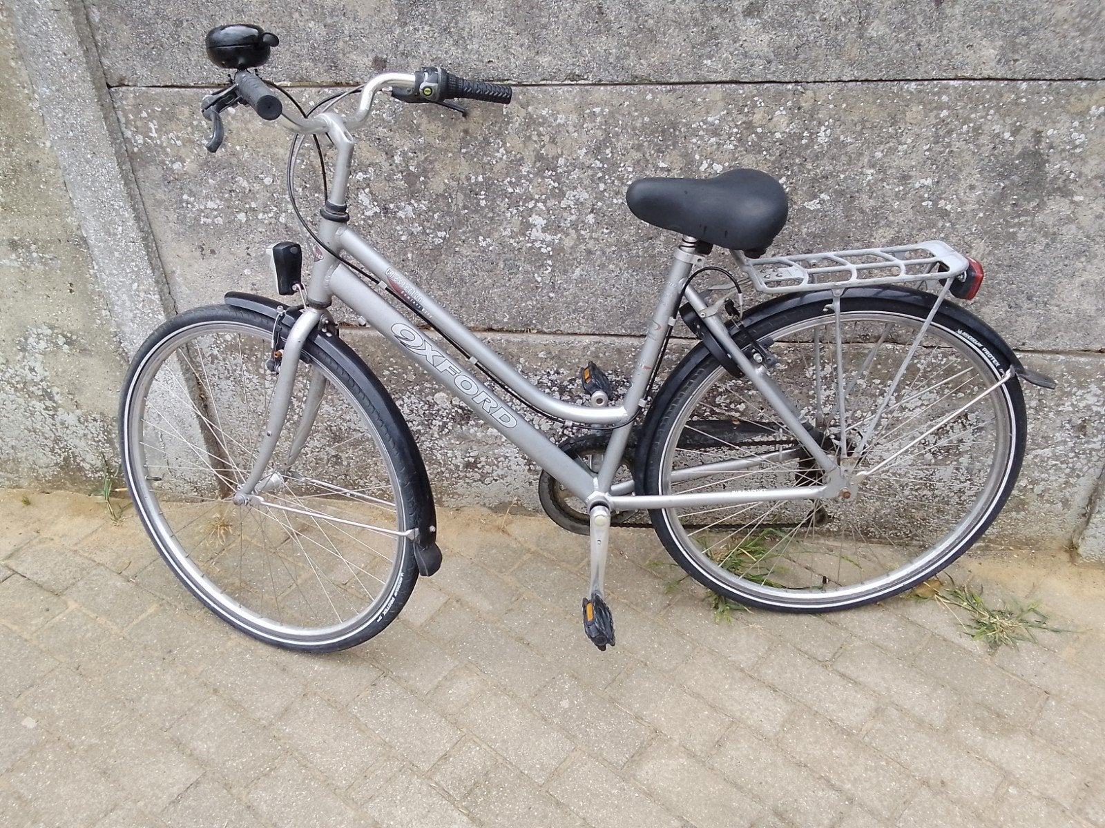 dames fiets, Ophalen