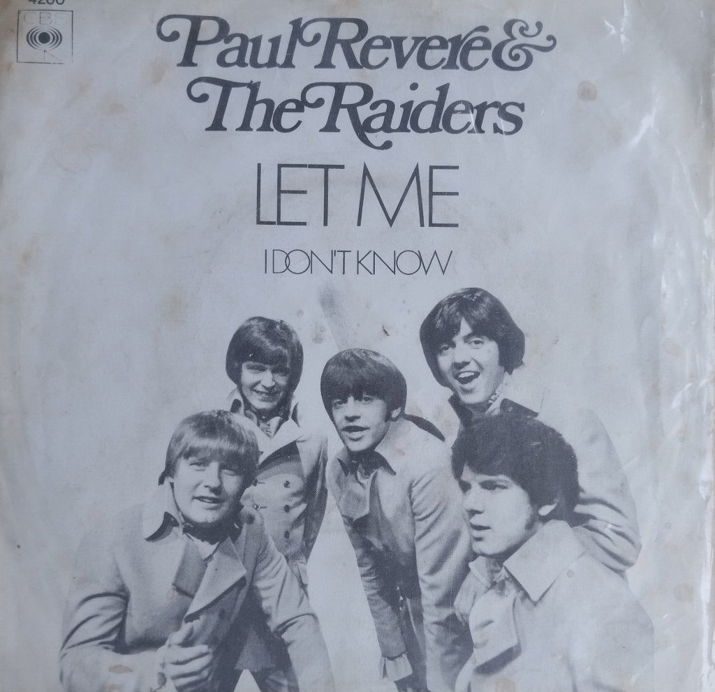 Paul Revere & The Raiders - Let me, Cd's en Dvd's, Fotohoes, 7 inch, Ophalen of Verzenden, Zo goed als nieuw
