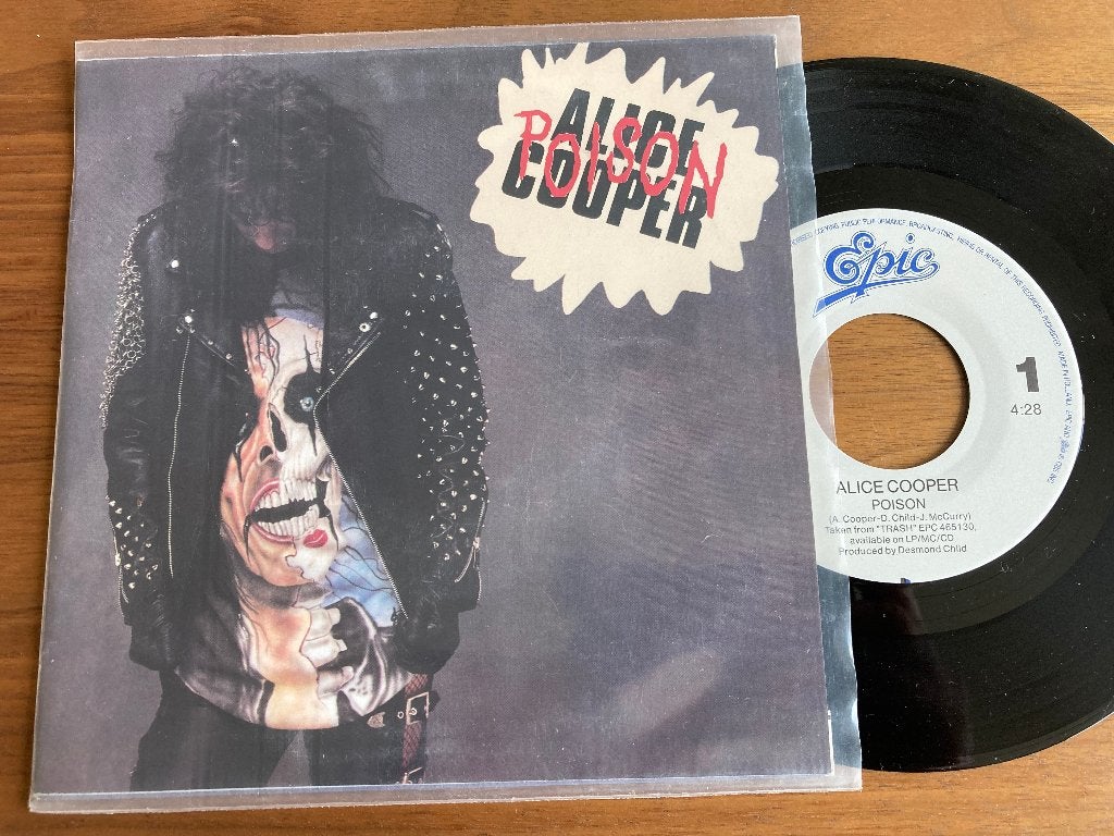 Alice Cooper – Poison, Ophalen of Verzenden, 7 inch, Rock en Metal