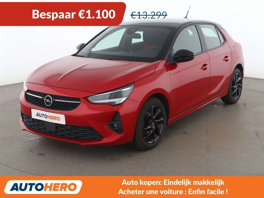 Opel Corsa 1.5 CDTI GS Line (année de construction 2022), Autos, Rouge, 75 kW, Achat, Boîte manuelle