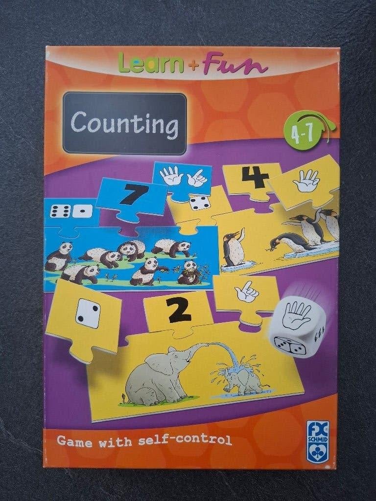 Puzzel- en leerspel (tellen), Ophalen, Zo goed als nieuw, Puzzelen