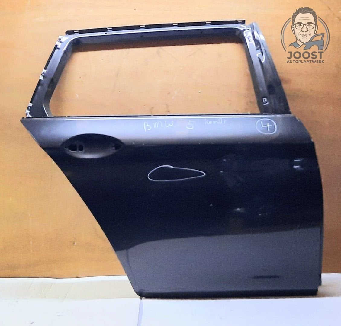Portier deur BMW 5-serie Touring F11 v.a 2010 Black Saphir, Gebruikt, -, Deur, Achter