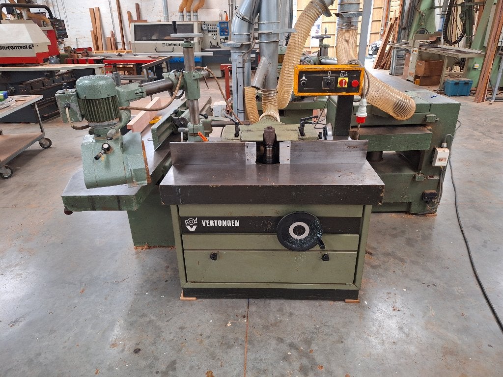 Vertongen Toupie -  Freesmachine - Topie, Ophalen