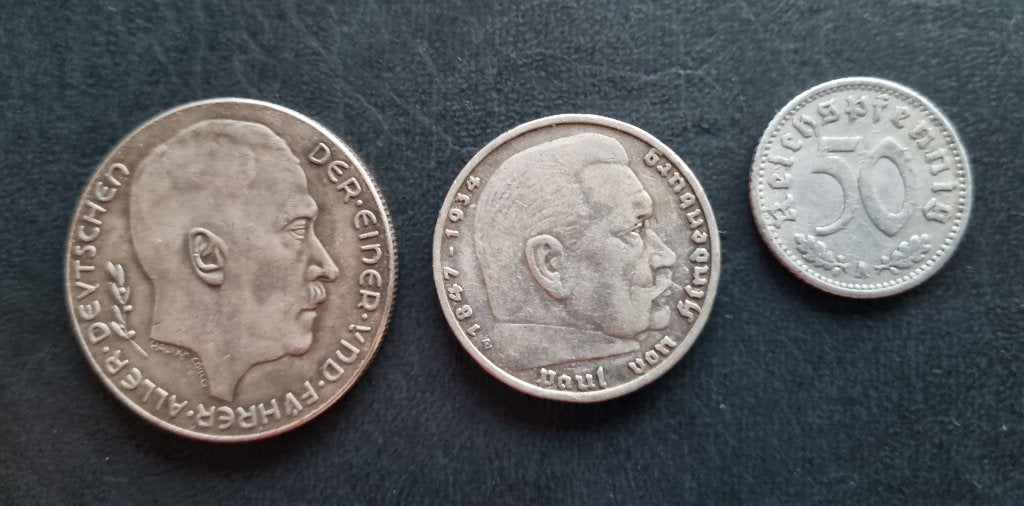 reichsmark, Timbres & Monnaies, Enlèvement, Allemagne