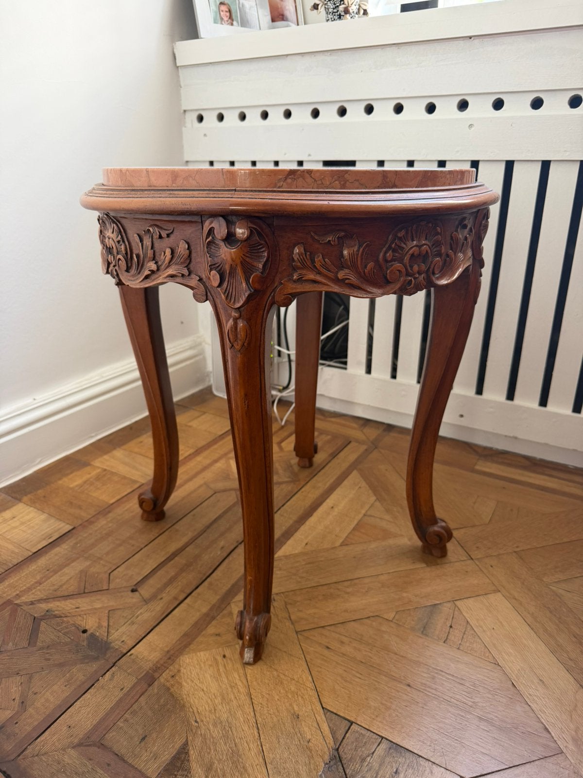 Te koop aangeboden: marmeren tafeltje, Antiek en Kunst, Ophalen