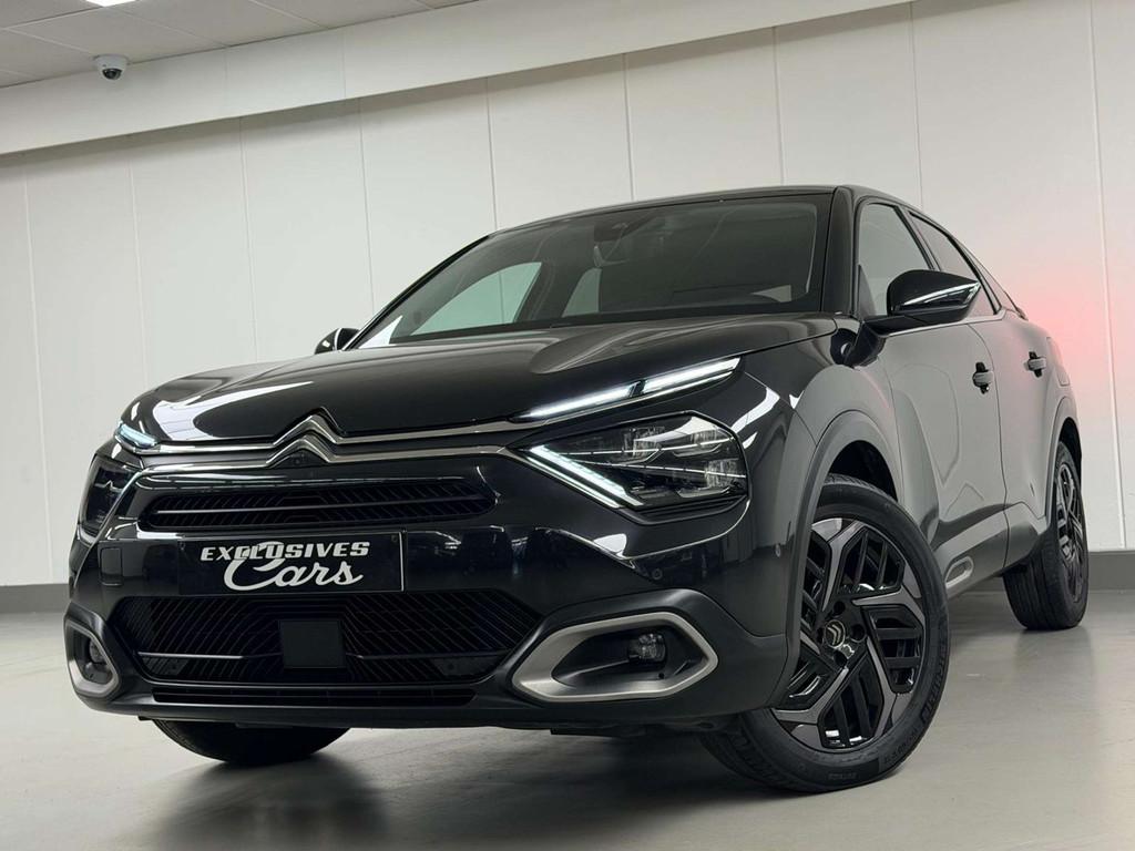 Citroën C4 1.5 HDI 130CV SHINE S EAT8 TO PANO CAMERA GPS, Gebruikt, 4 cilinders, Zwart, Leder