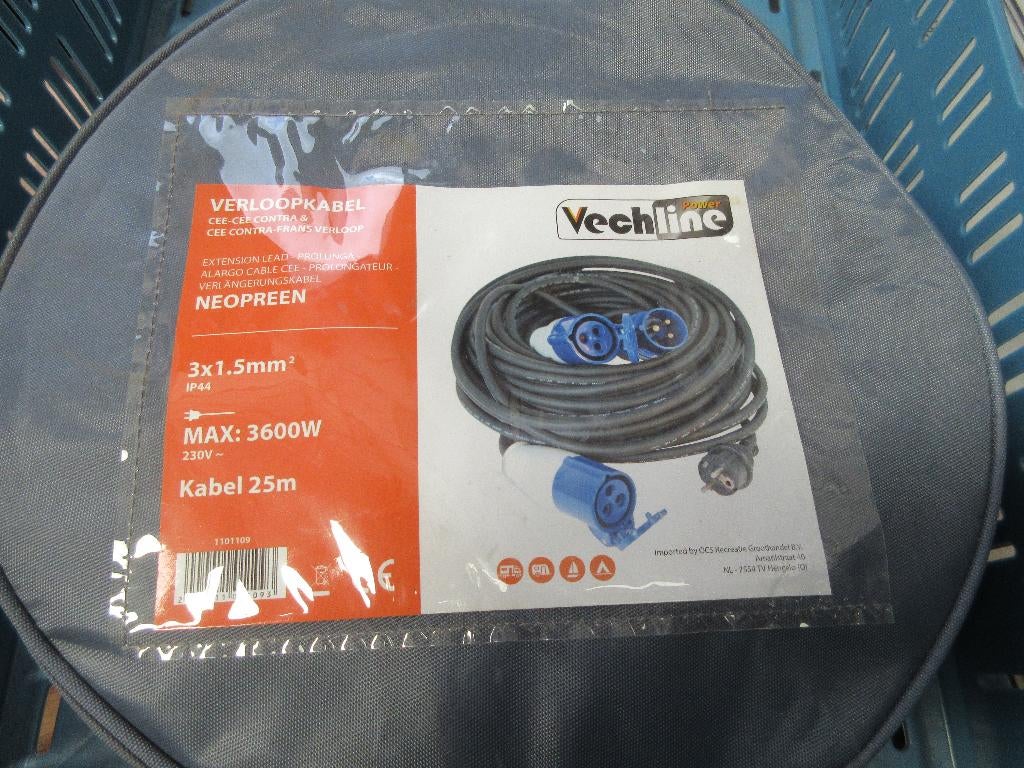 elec kabel voor motorhome of caravan nog in de verpakking, Ophalen, Nieuw