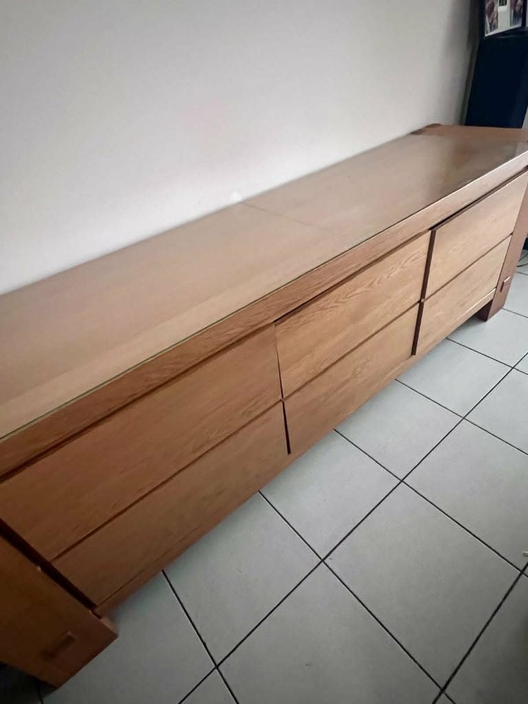 salle a manger complete en bois massif, Maison & Meubles, Mobilier complet, Enlèvement