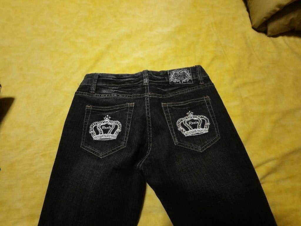 dames stretch jeansbroek nieuwe mooie zwarte large lage tail, Kleding | Dames, Ophalen of Verzenden, Nieuw