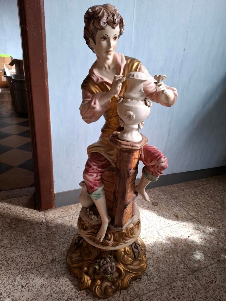 Statue en pierre, Enlèvement, Comme neuf
