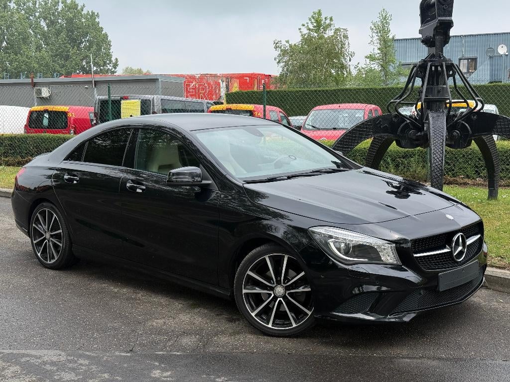 Mercedes-Benz CLA200 Turbo Benzine 156PK, Voorwielaandrijving, CLA, Zwart, Leder