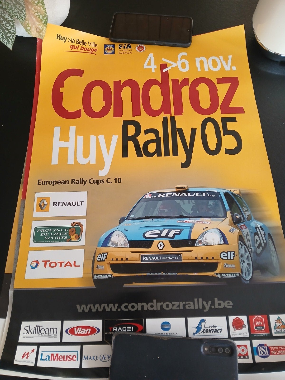 Rally affiche condroz huy 2005, Enlèvement ou Envoi