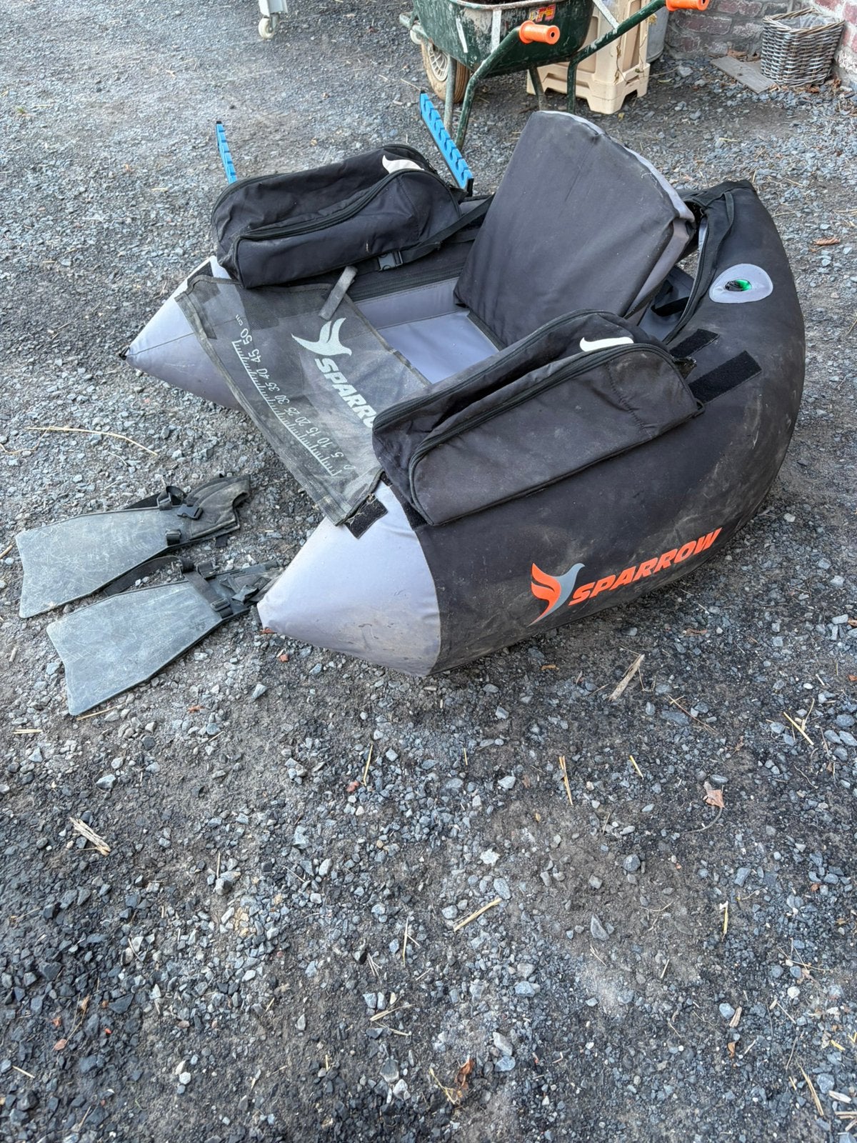 Float tube, Watersport en Boten, Ophalen, Zo goed als nieuw