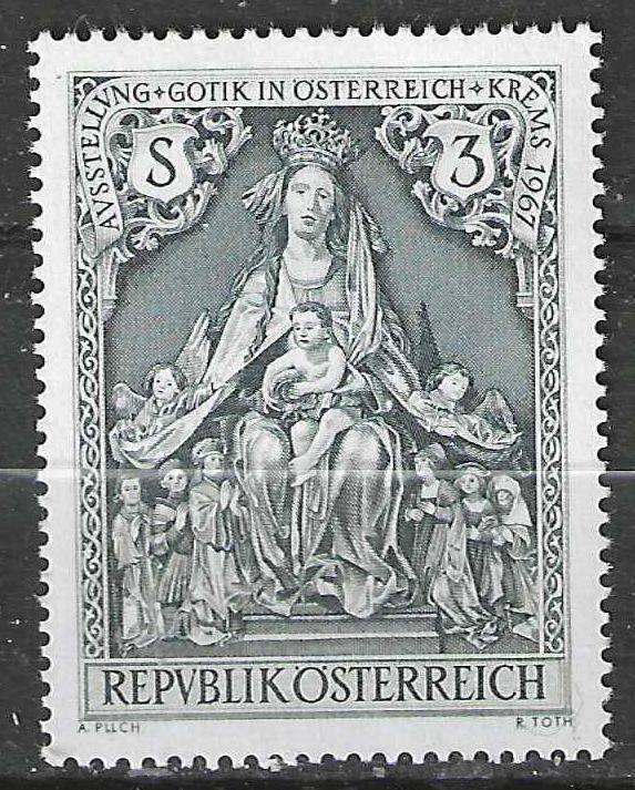 Oostenrijk 1967 - Yvert 1072 - Gothische Kunst in Krems (PF), Verzenden, Postfris