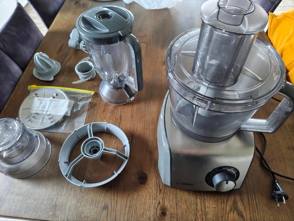 Bosch foodprocessor, Ophalen