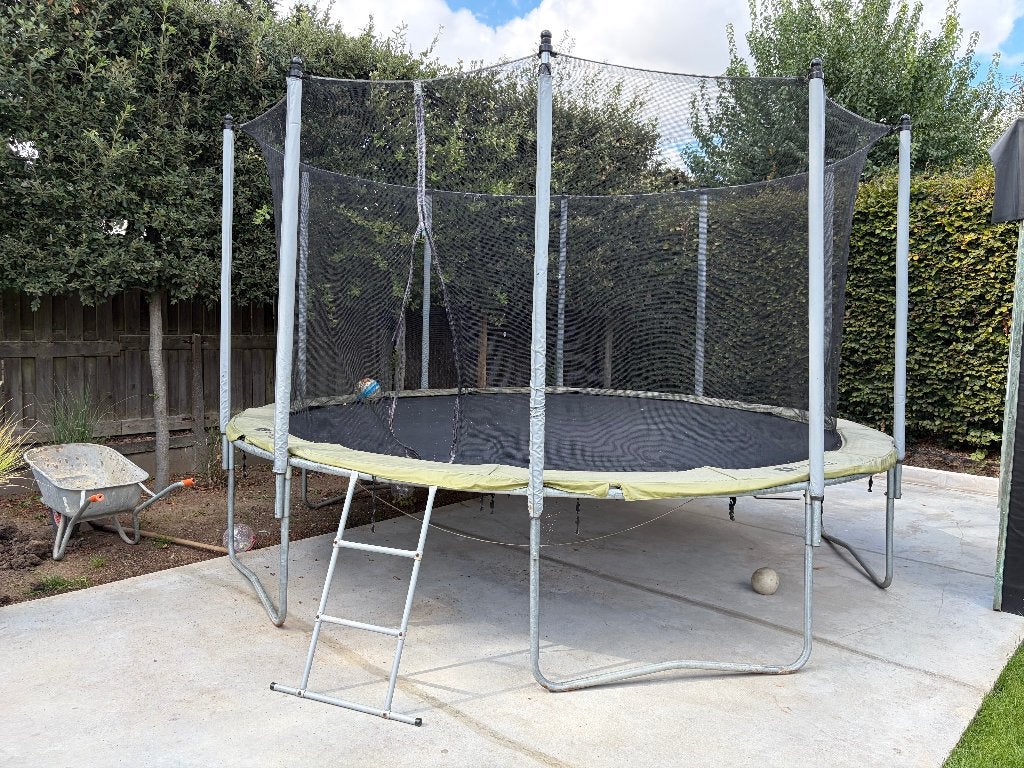 trampoline 430, Ophalen, Gebruikt