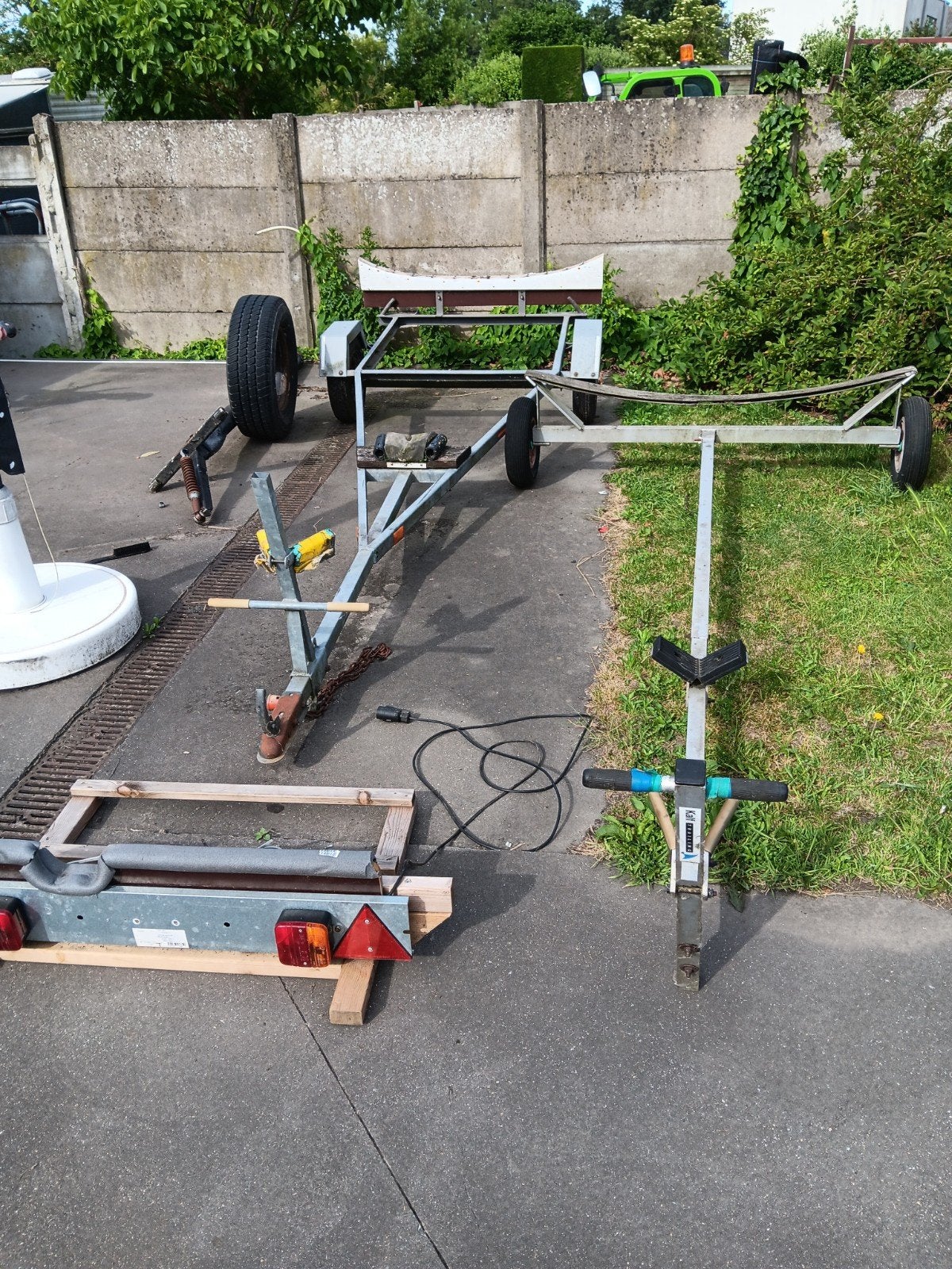 Boottrailer & Strandtrailer, Watersport en Boten, Boottrailers, Ophalen, Strandtrailer