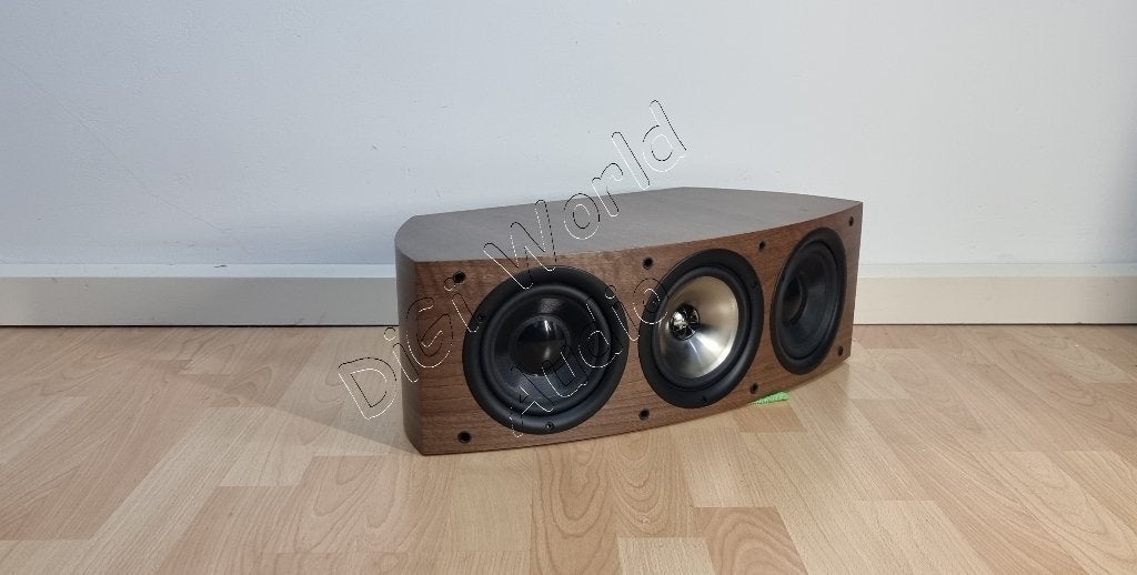 Haut-parleur central KEF IQ60C - Noyer américain, TV, Hi-fi & Vidéo, Haut-parleur central, Enlèvement ou Envoi, Bass-reflex, KEF