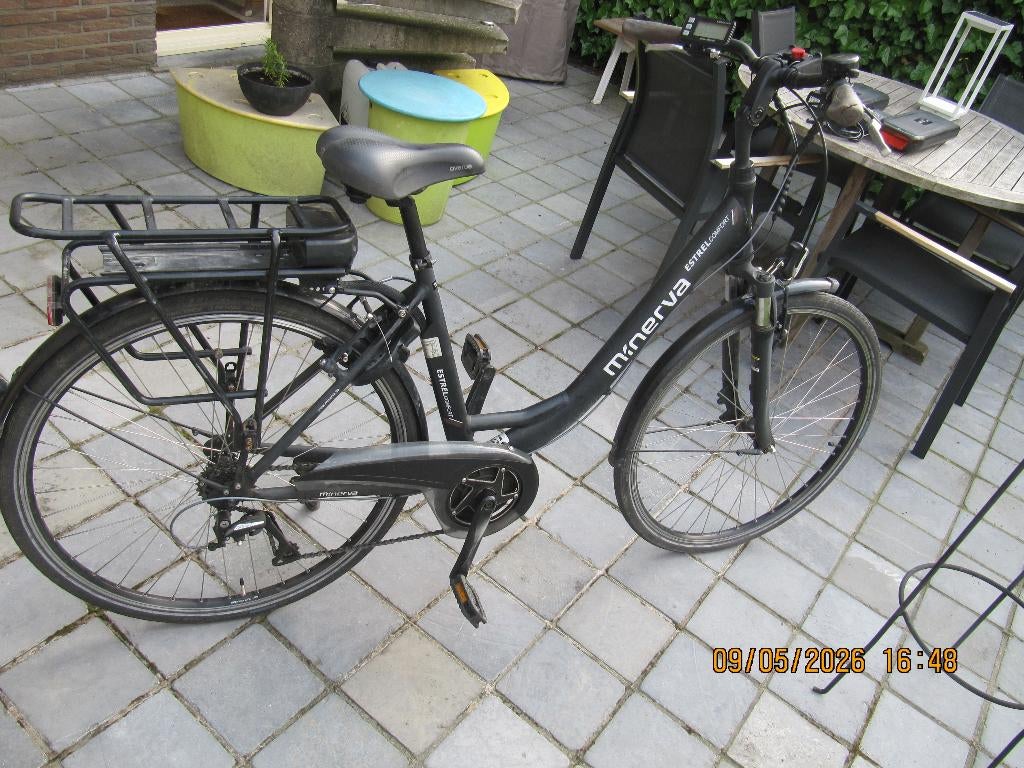 e-bike minerva Esterel Comfort 9 vers, Ophalen, Gebruikt, 50 km per accu of meer, Overige merken
