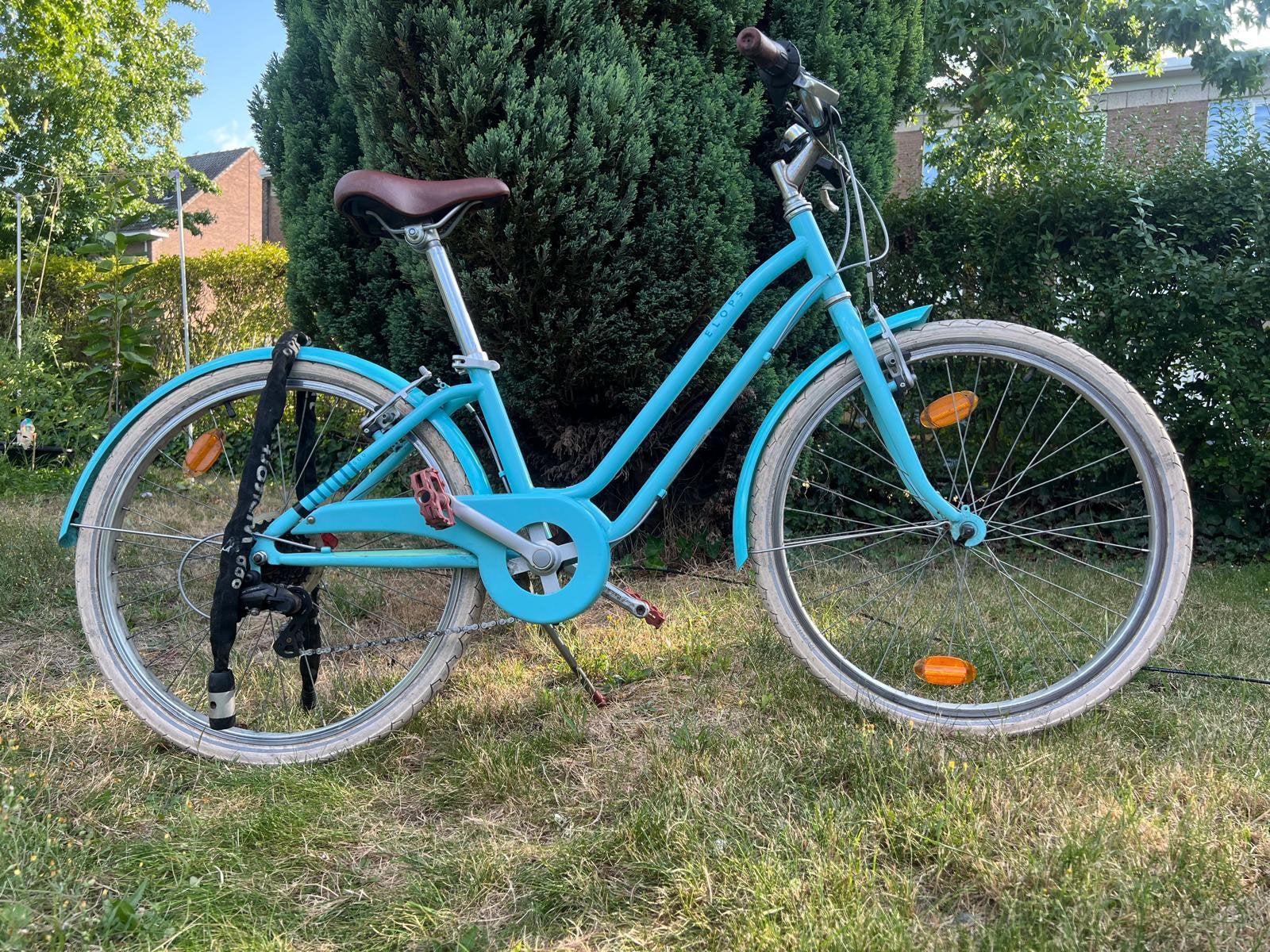 Kinderfiets BTWIN(Elops) 500, Fietsen en Brommers, Ophalen, Handrem, Schijfrem, Gebruikt