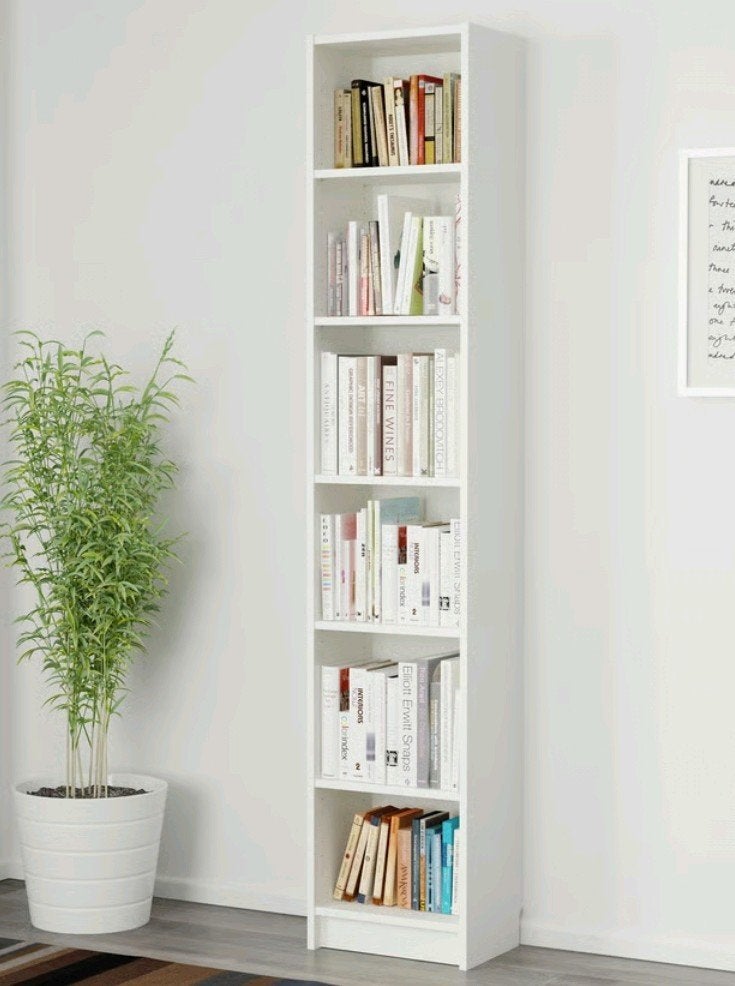 Etagère / Bibliothèque IKEA BILLY – blanche – 202 cm, Enlèvement, Utilisé