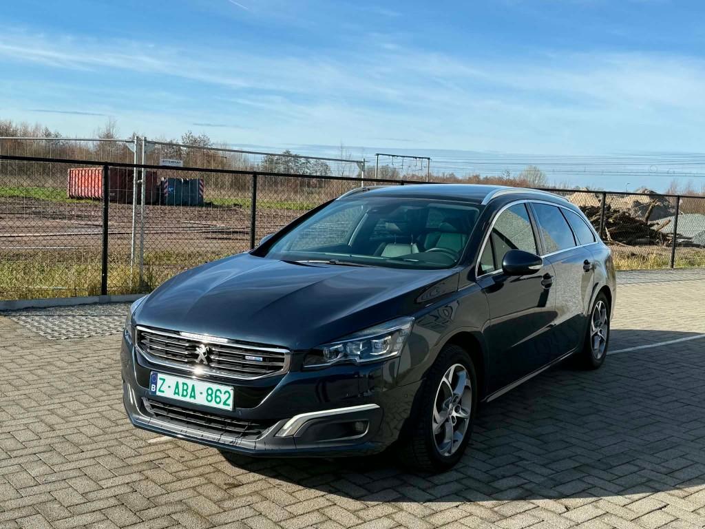 Peugeot 508 SW 1.6 2016 – Full option – Euro 6b – 141.000 km, Achat, Euro 6, Entreprise, Boîte manuelle