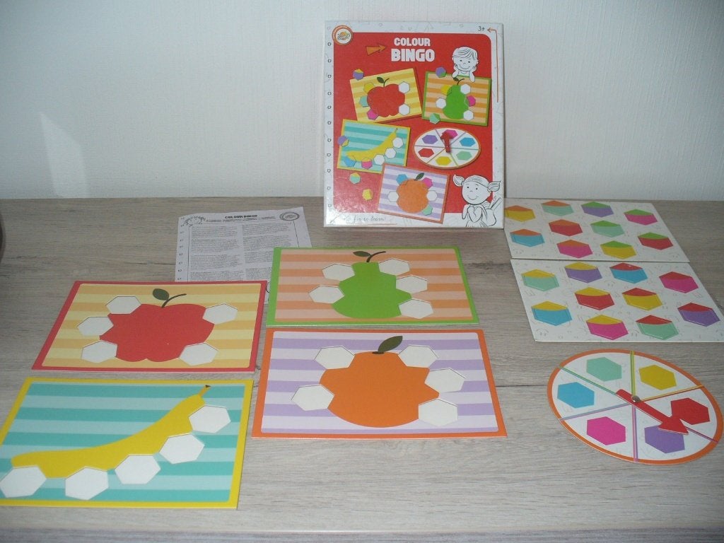Spelletje Colour Bingo, Enlèvement ou Envoi, Utilisé