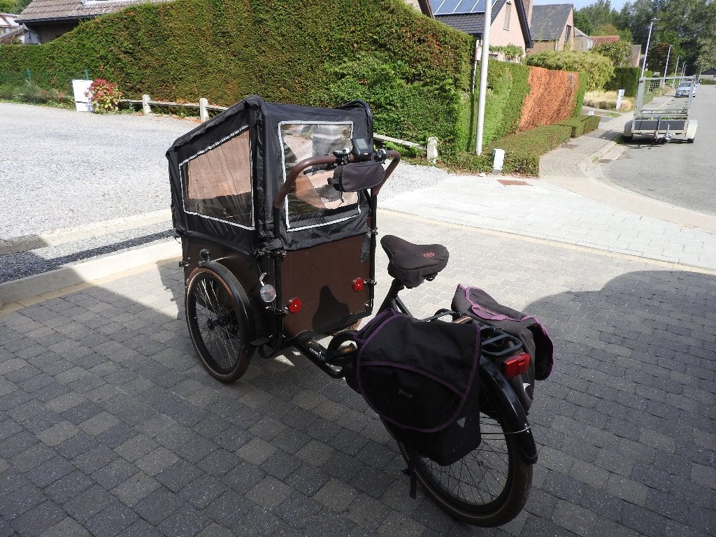 elektrische bakfiets, 4 kinderen of meer, Gebruikt, Elektrisch, Schijfrem