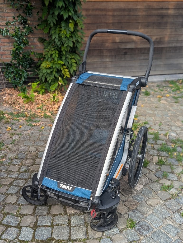 Thule chariot cross fietskar (1-zit), Ophalen, Vering, 20 tot 40 kg, Zo goed als nieuw